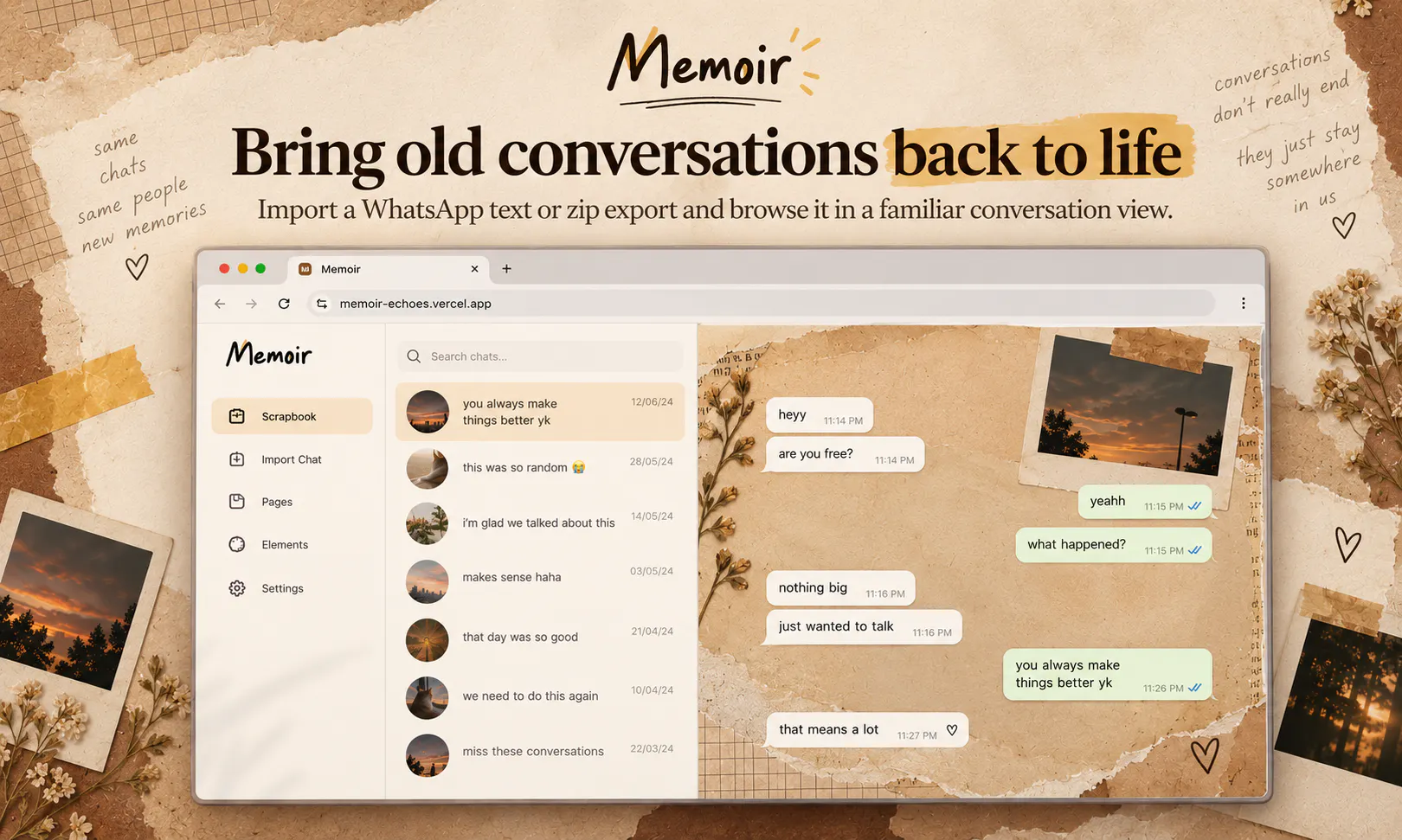 Memoir gallery image