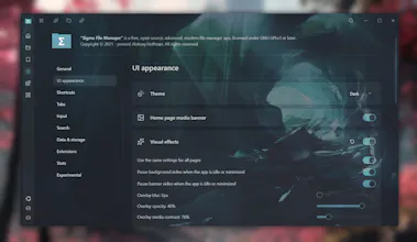 Sigma File Manager gallery image