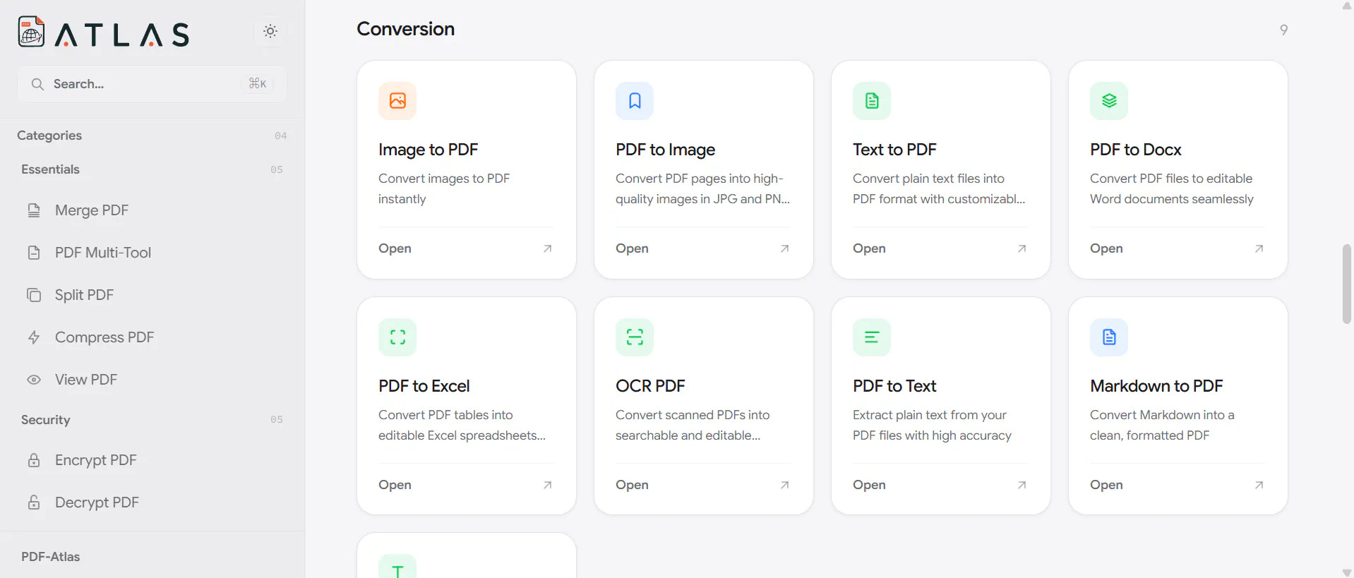 The PDF Atlas gallery image