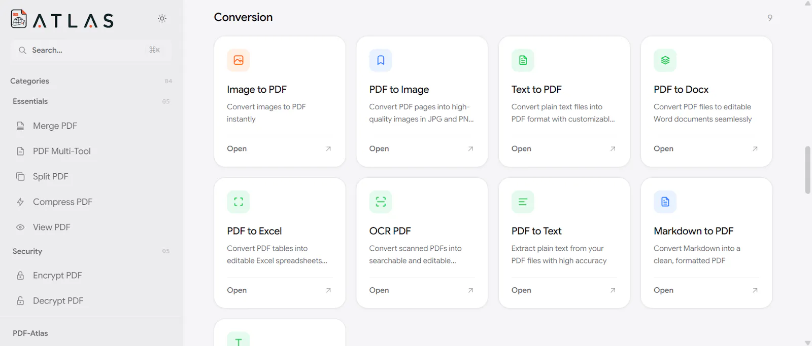 The PDF Atlas screenshot 1