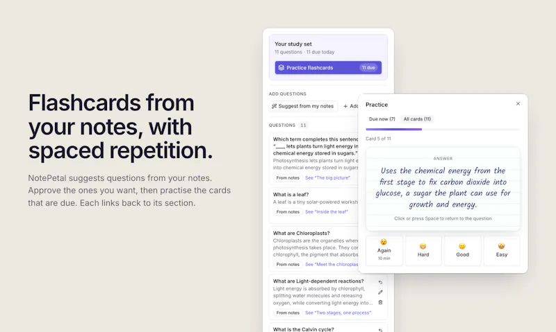 NotePetal screenshot 5