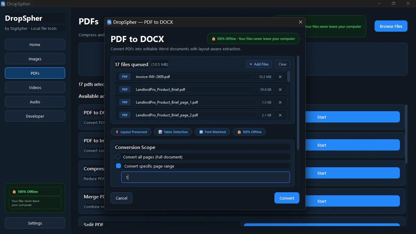 DropSpher File Converter gallery image