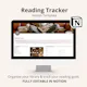 Reading Tracker Notion Template