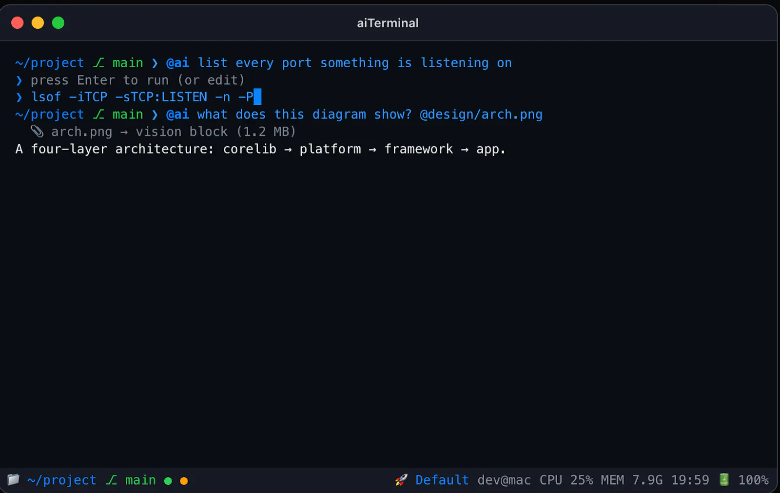 aiTerminal screenshot 5