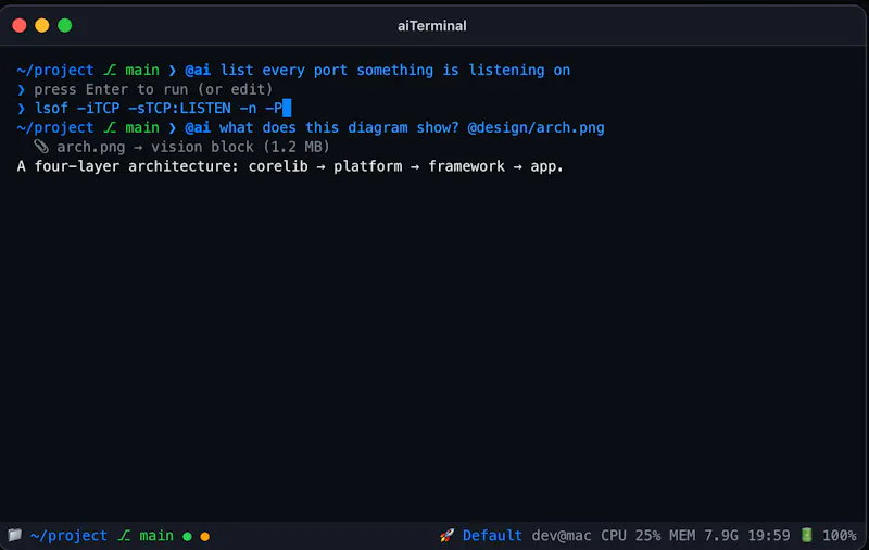 aiTerminal screenshot 5