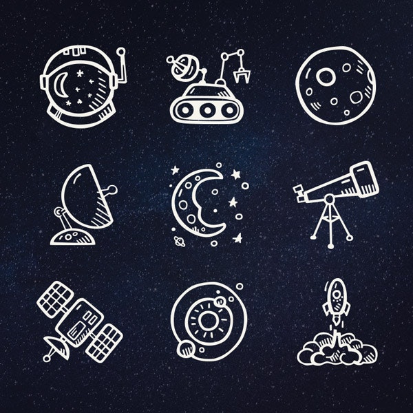 FREE Space Icons