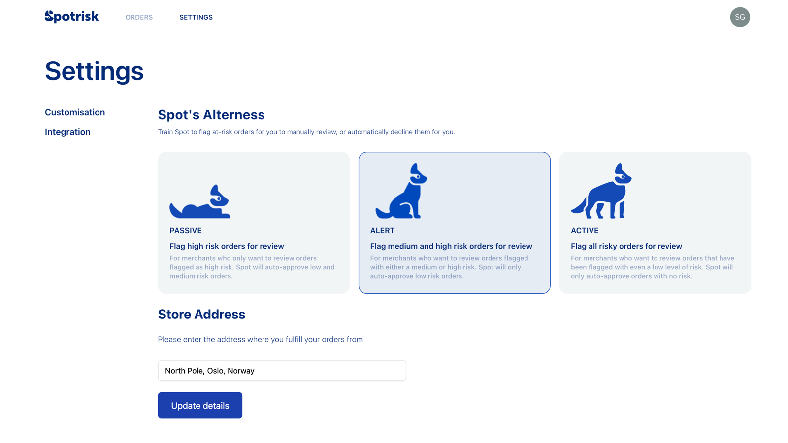 Spotrisk gallery image