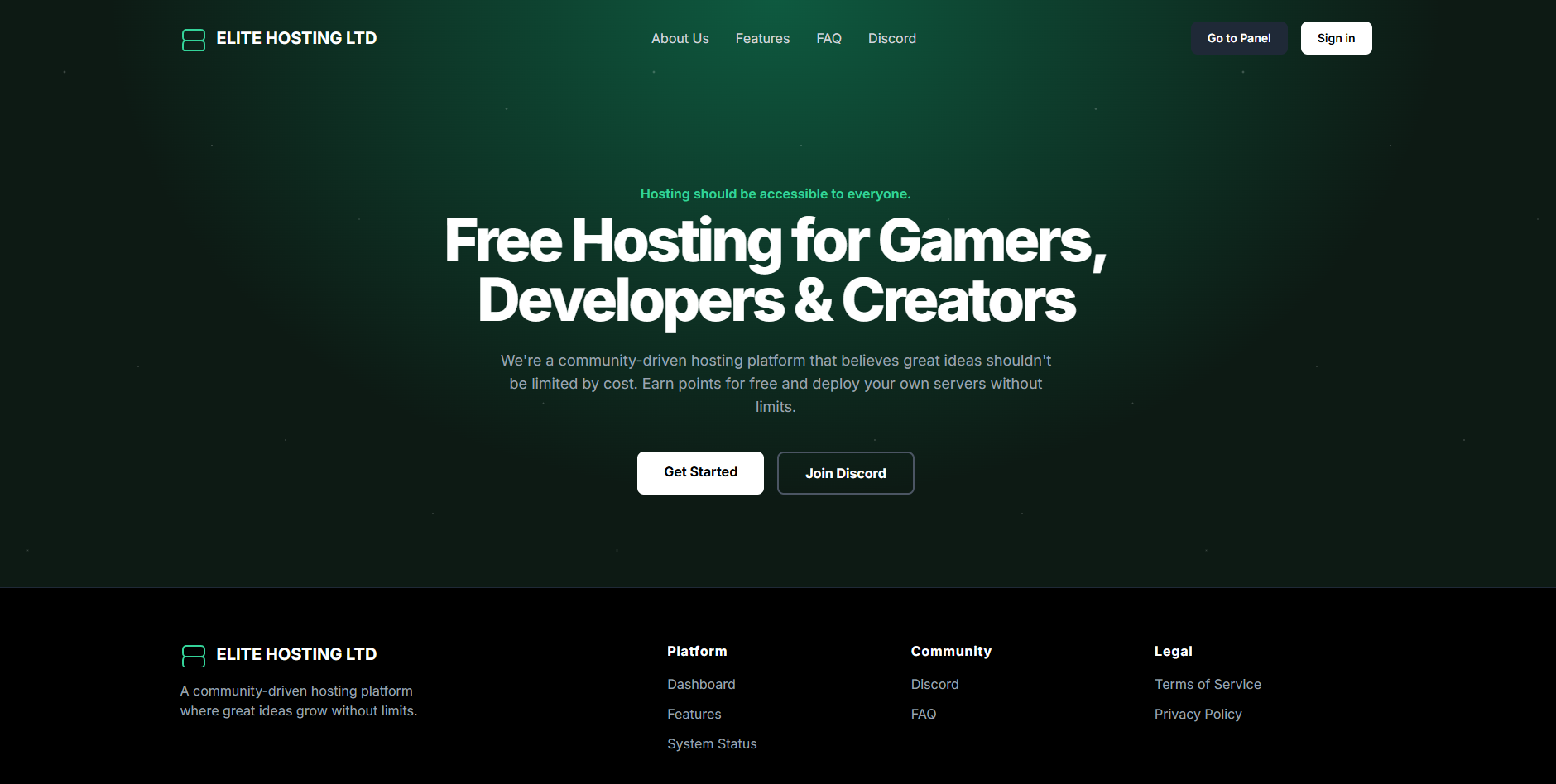 Mídia 1 de Elite Hosting Ltd