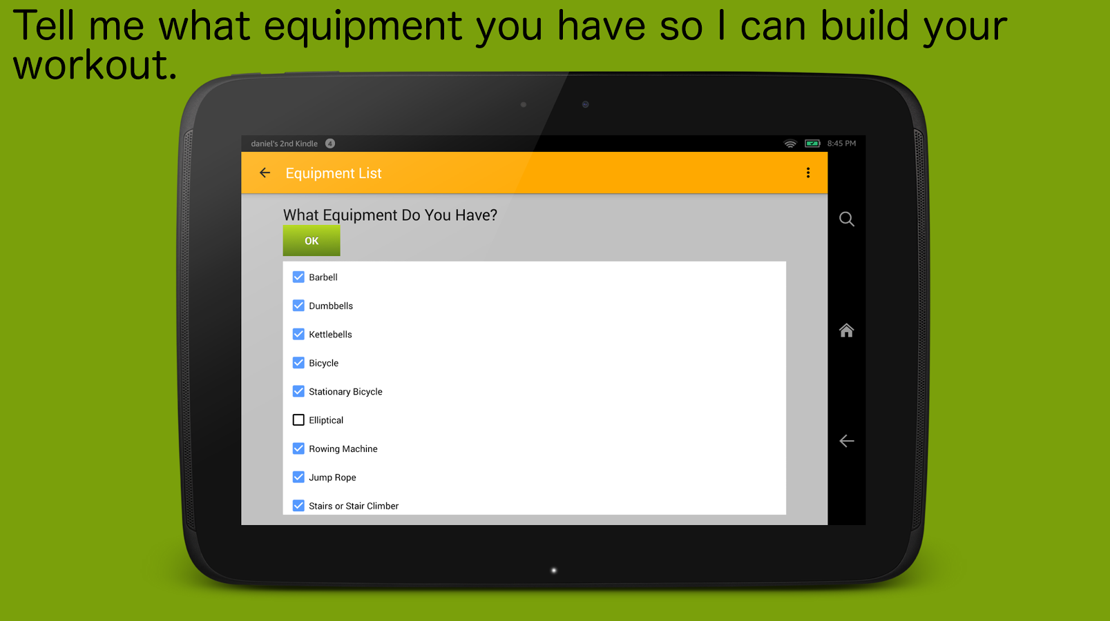 Random Workout Generator (RWG) Weight & Cardio Training gallery image