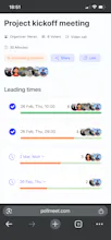 PollMeet - pick a meeting time together gallery image