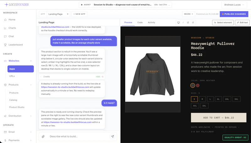 Locus Founder screenshot 4