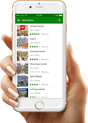 Grocery delivery software gallery image