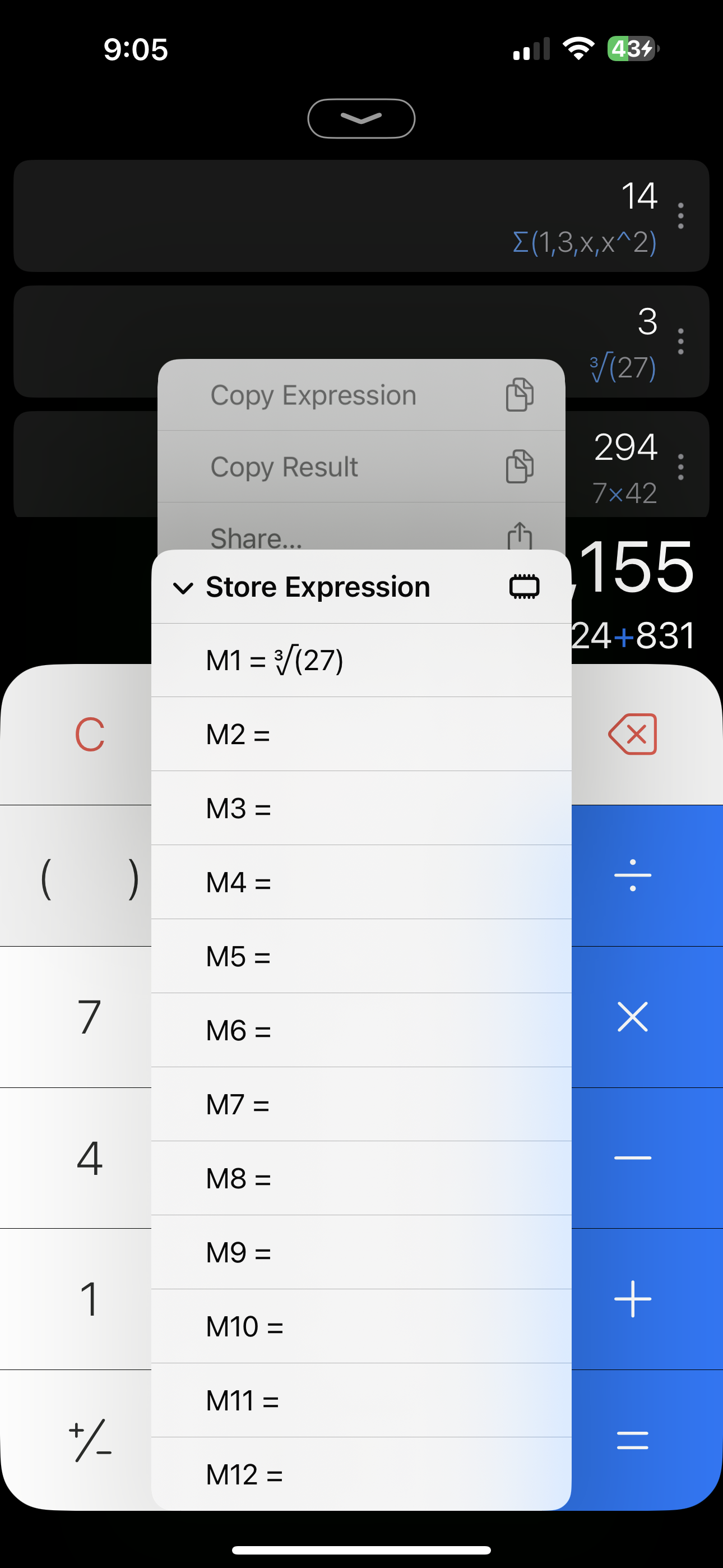 Média Calculatrice ICACC et solveur mathématique 9