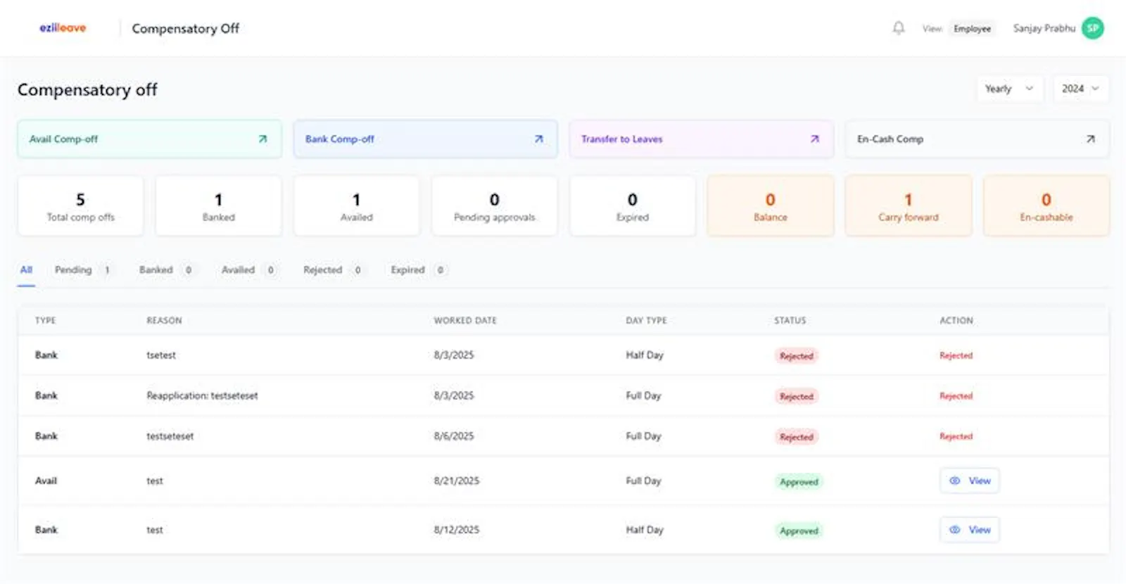 EZII screenshot 2