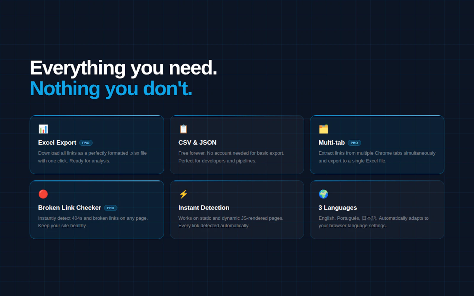 LinkHarvest Pro — Extract Links  screenshot 3