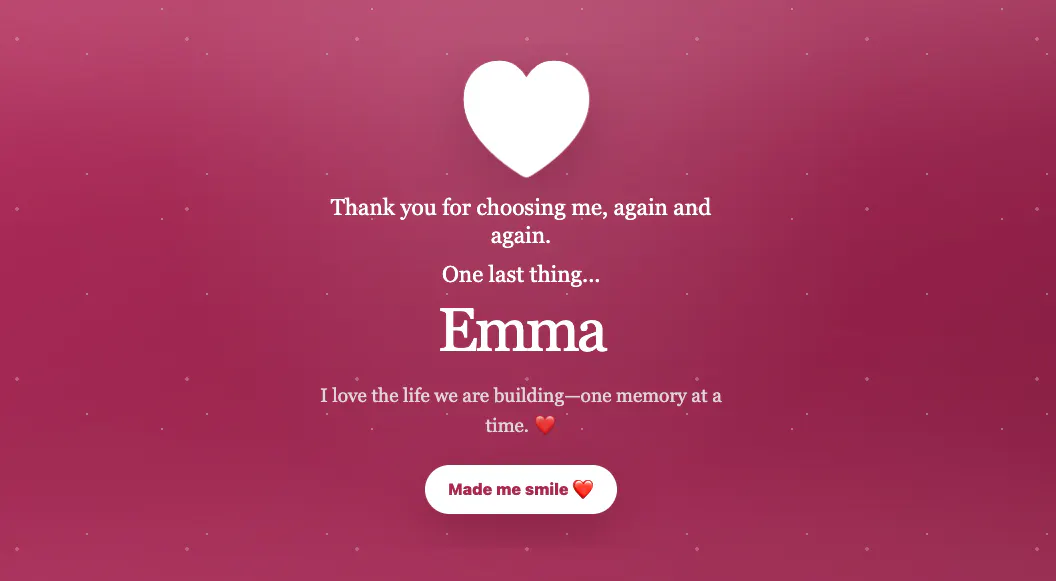 LoveUnlocked — Interactive gift builder gallery image