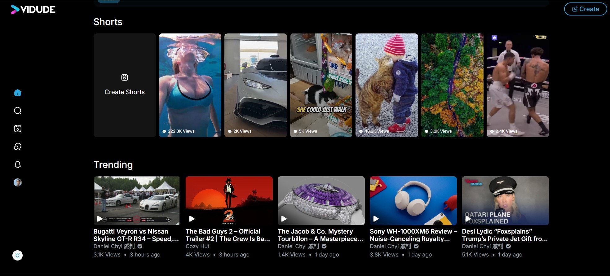 Média Vidude - Où appartient chaque vidéo 2