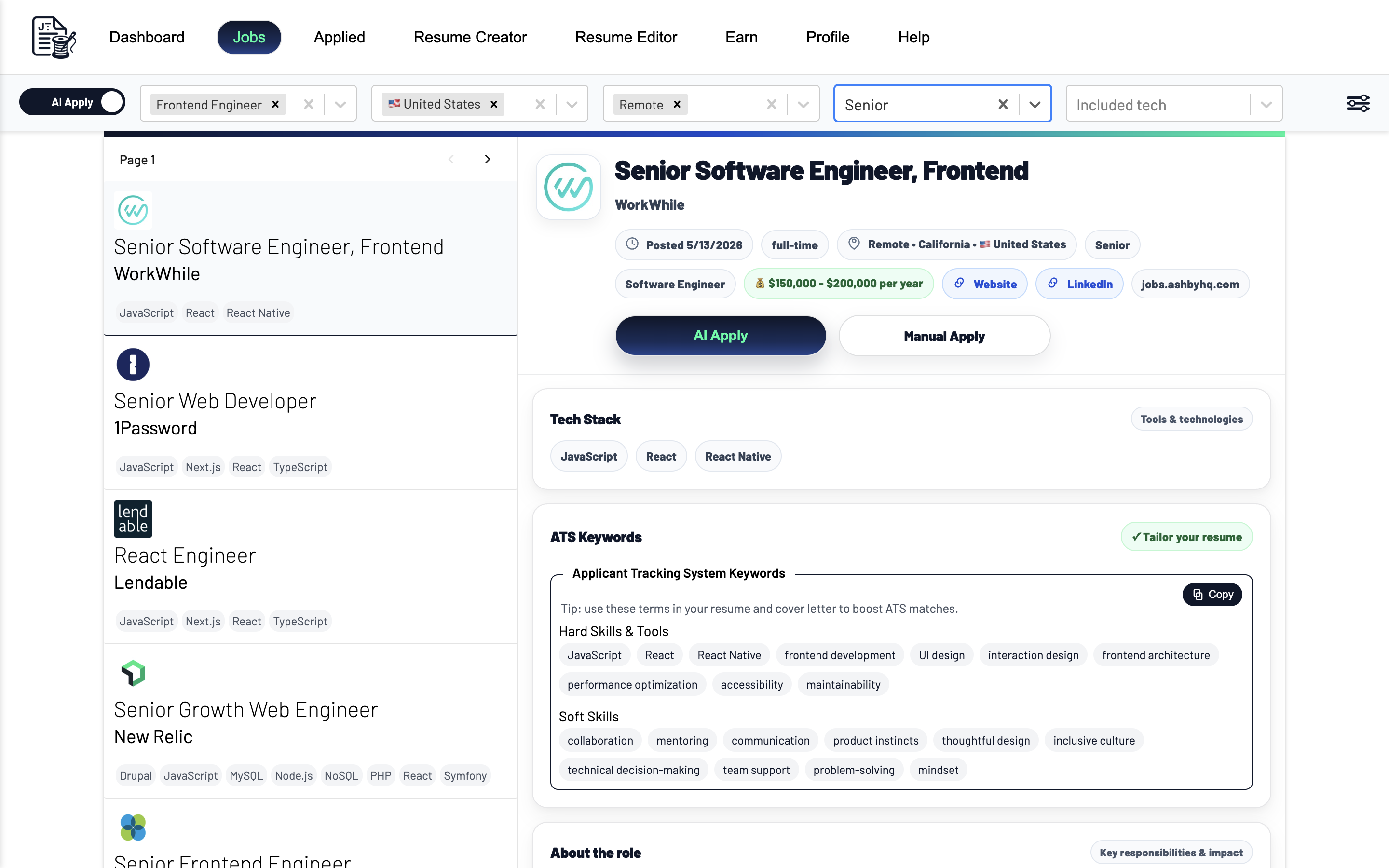 JobTailor gallery image