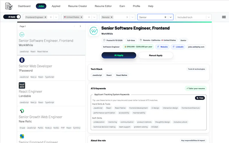 JobTailor screenshot 6