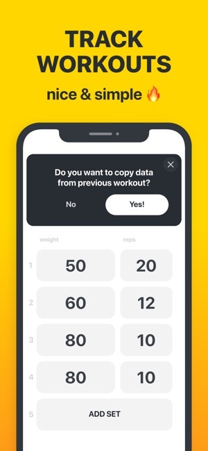 Gym Record App gallery image