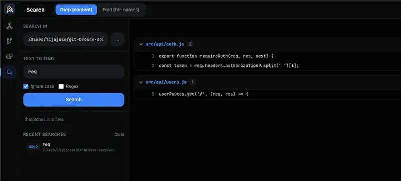 Git Browse screenshot 7