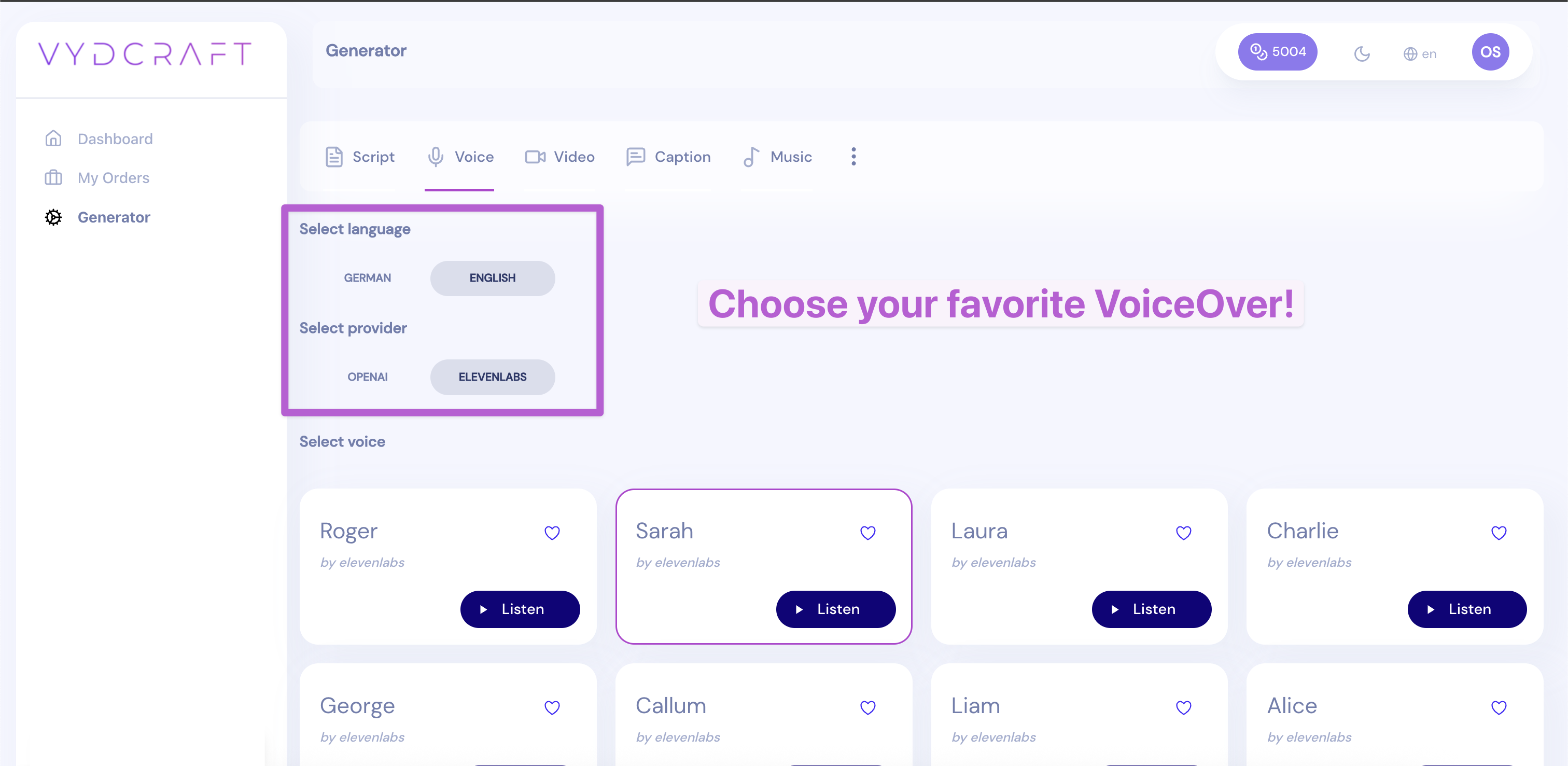 Vydcraft gallery image