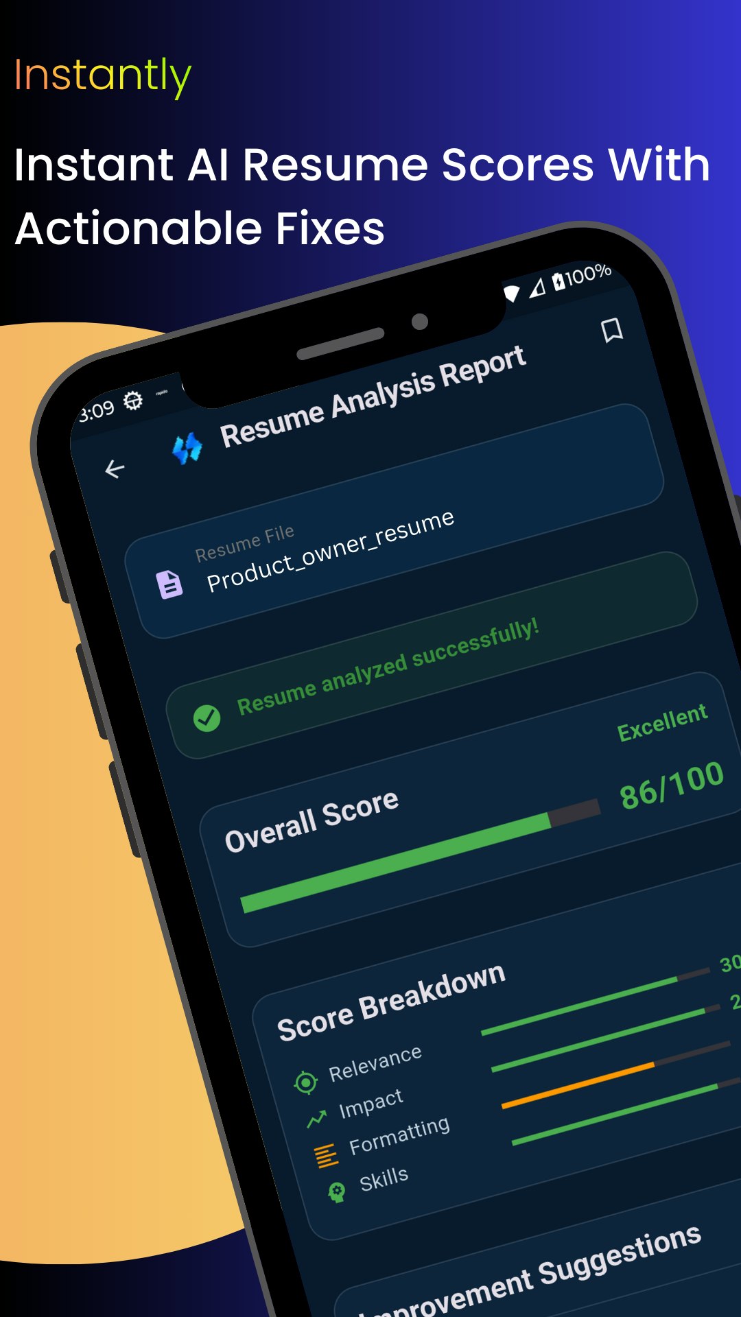 EigenMe - AI Career Branding Platform - Screenshot 2 showing product features and functionality