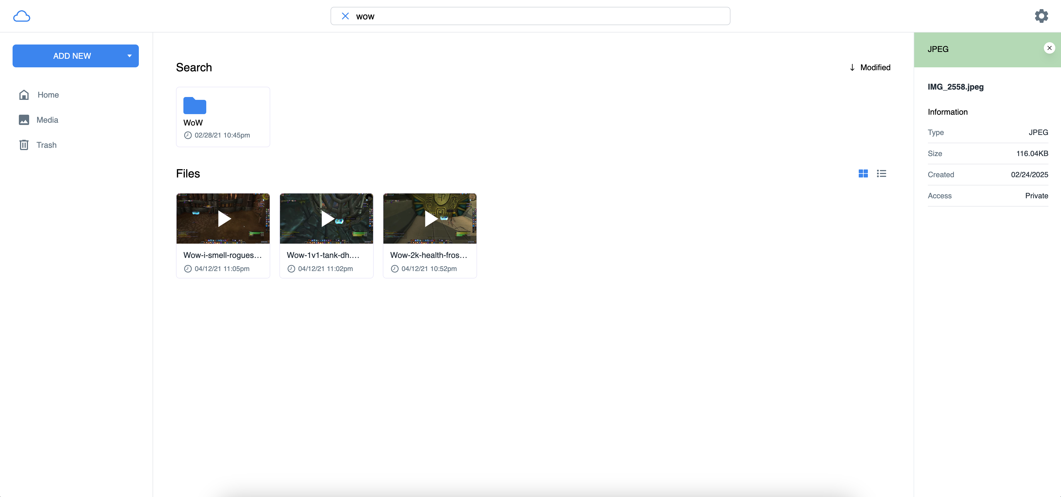MyDrive - Google Drive Clone с открытым исходным кодом media 8
