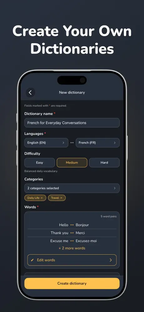Vocabyx screenshot
