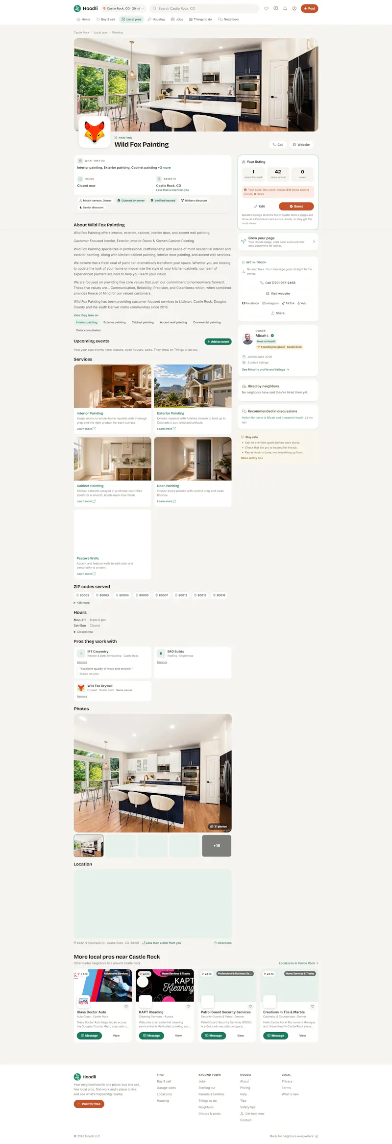 Hoodli screenshot 3