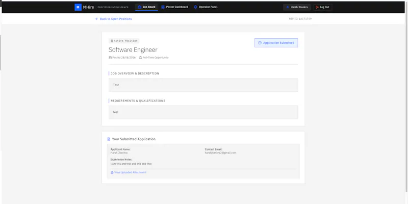 MHire screenshot 3