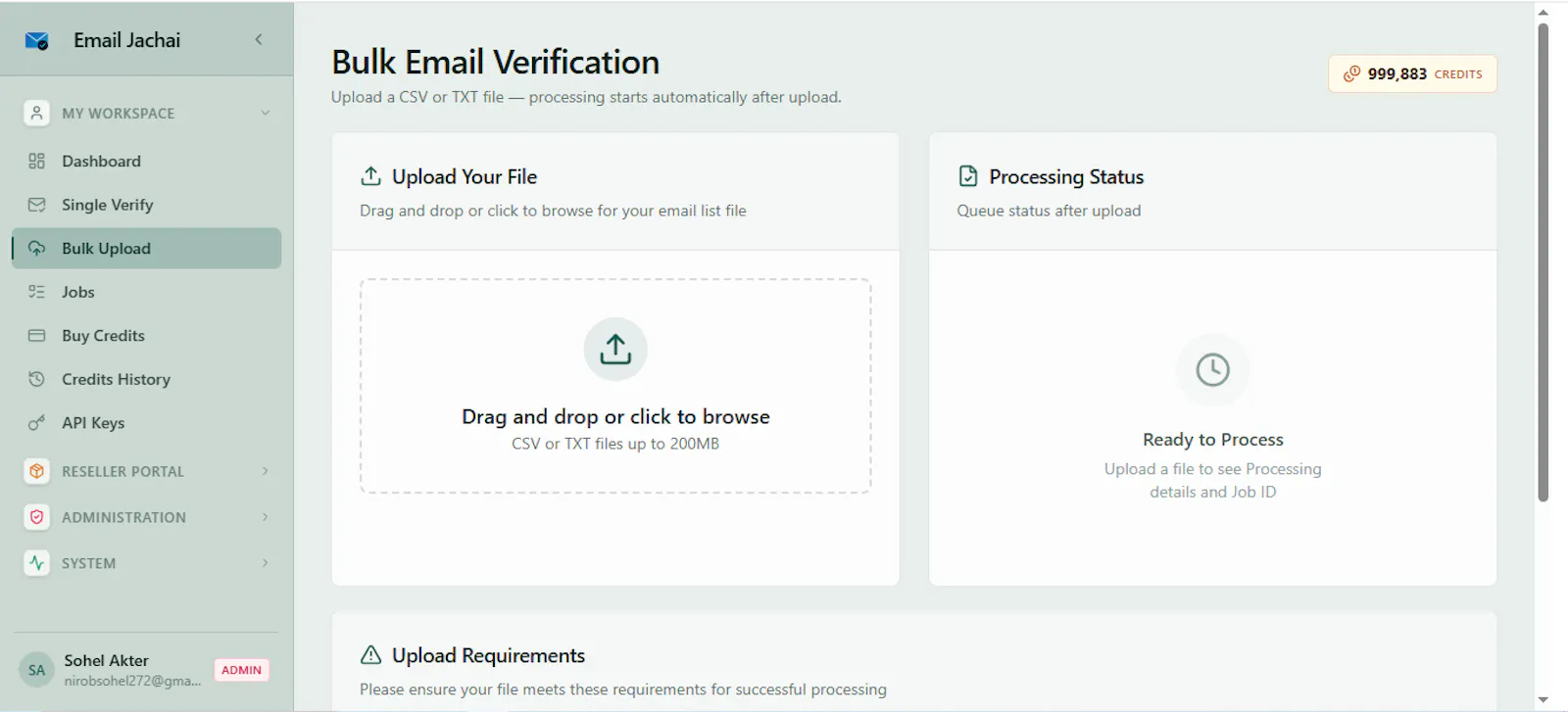 Email Jachai screenshot 2