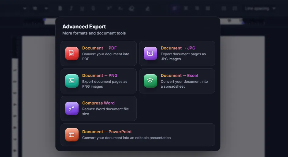Advance Office Doc screenshot 5