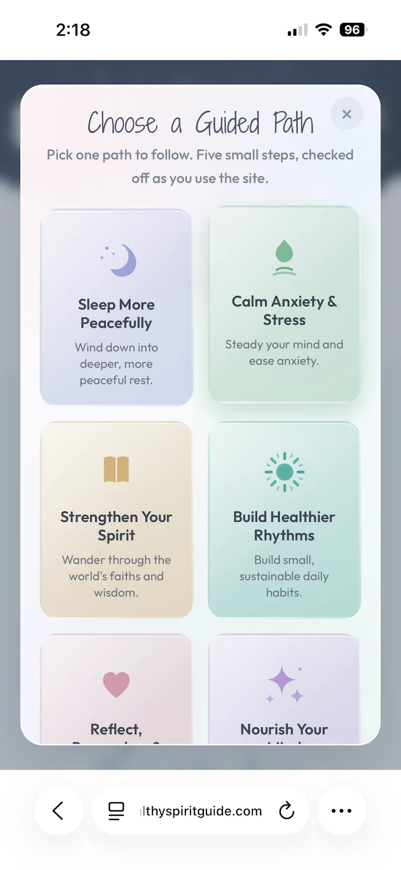 Healthy Spirit Guide screenshot 7