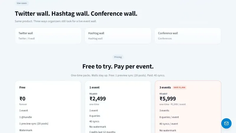 MentionWall screenshot 1 (video preview)