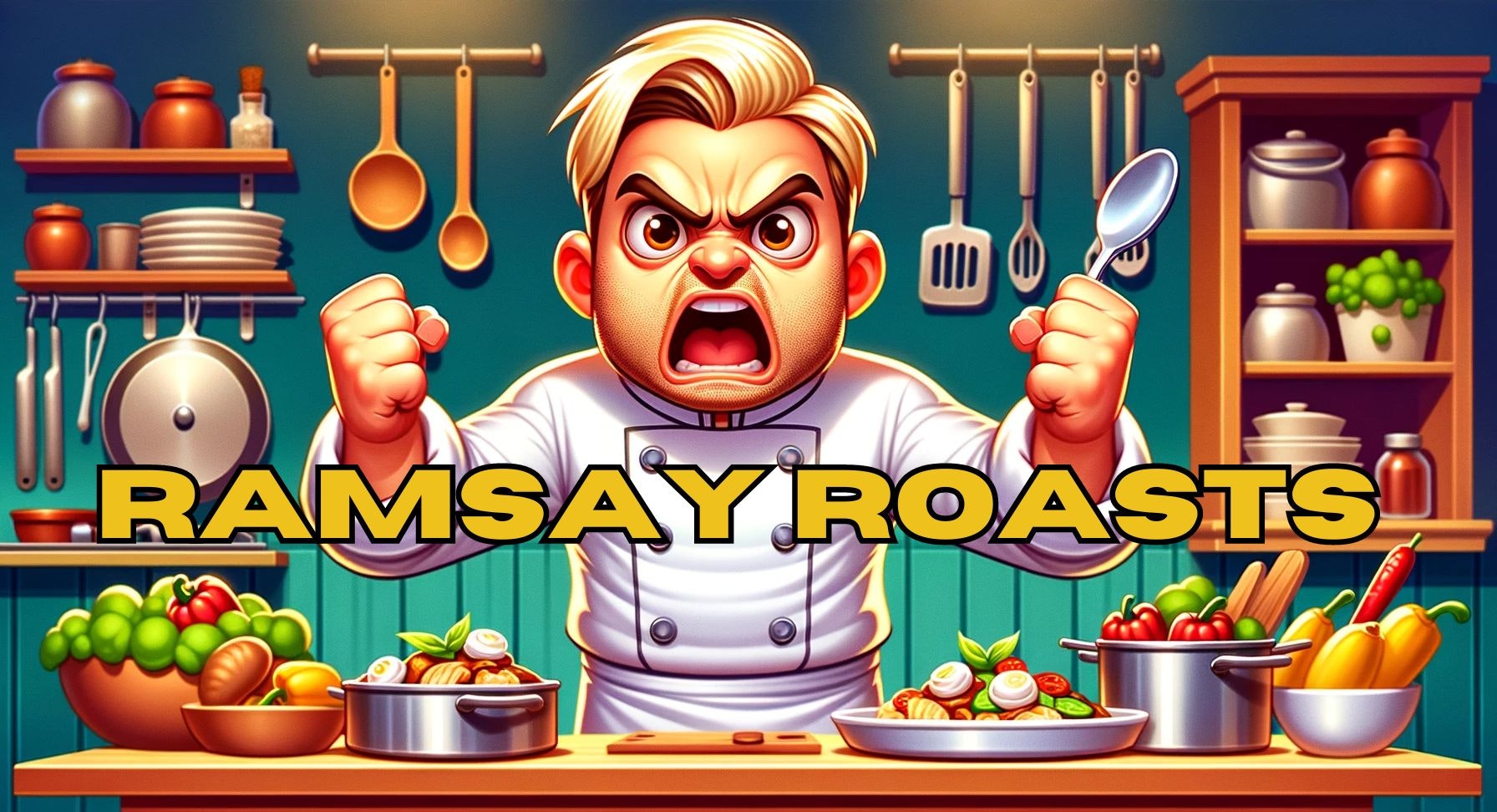 Ramsay Roasts - Haal een boze chef -kok om je bord te beoordelen en te lagen 🤬 media 2