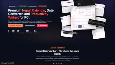 Nepali Calendar For PC - NepDate Widget gallery image