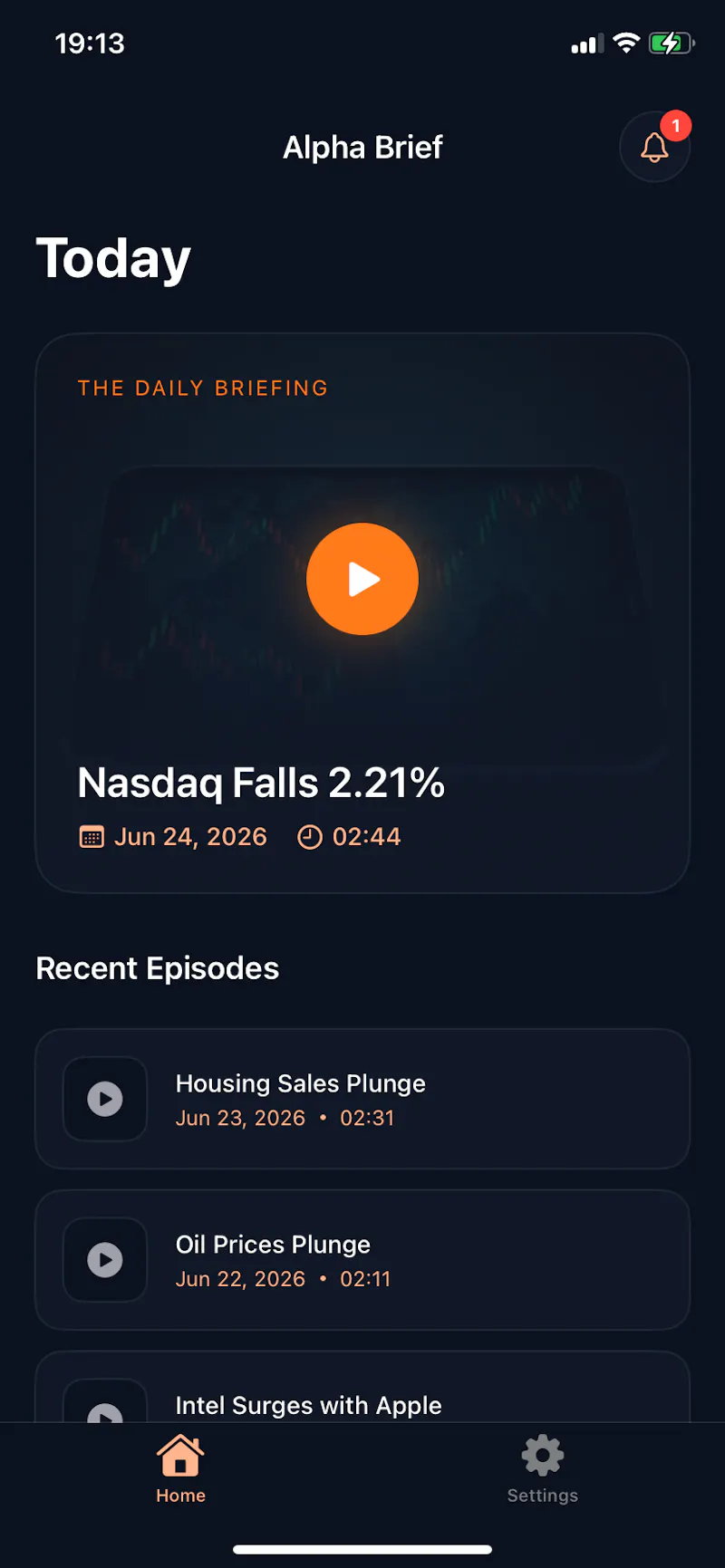Alpha Brief screenshot 5