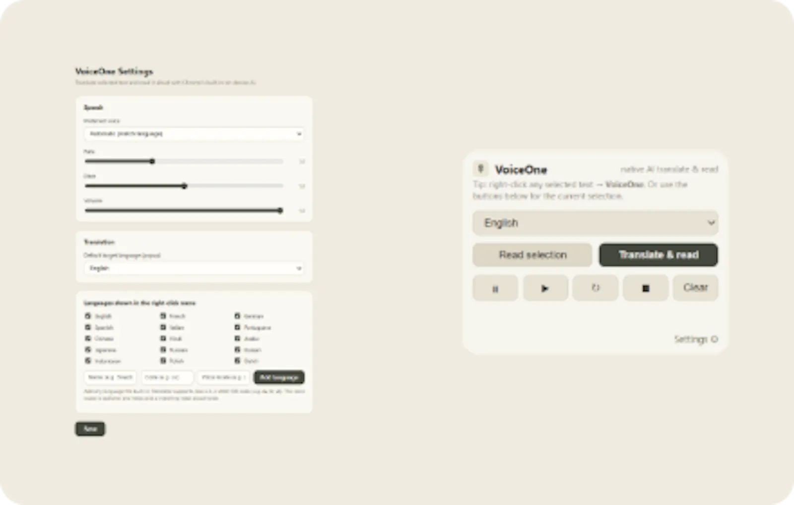 VoiceOne screenshot 3
