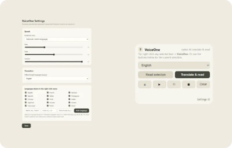 VoiceOne screenshot 3
