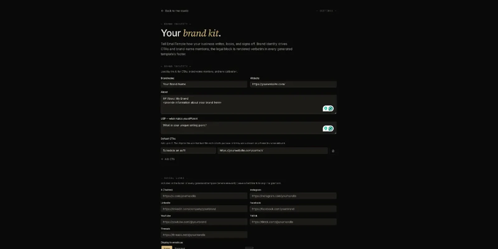 EmailTemple screenshot 5