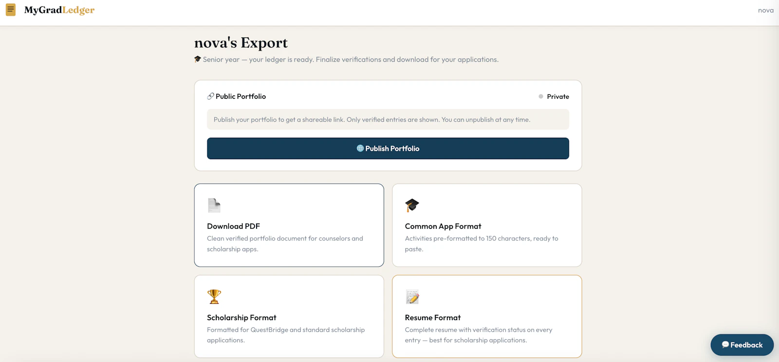 MyGradLedger  screenshot 4