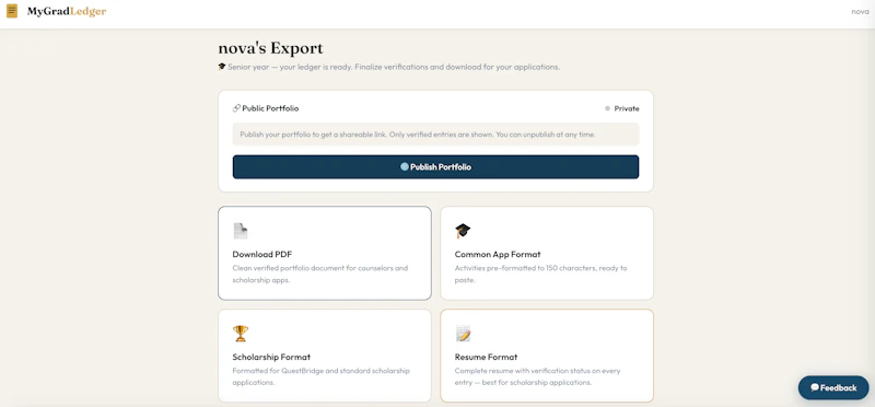 MyGradLedger  screenshot 4