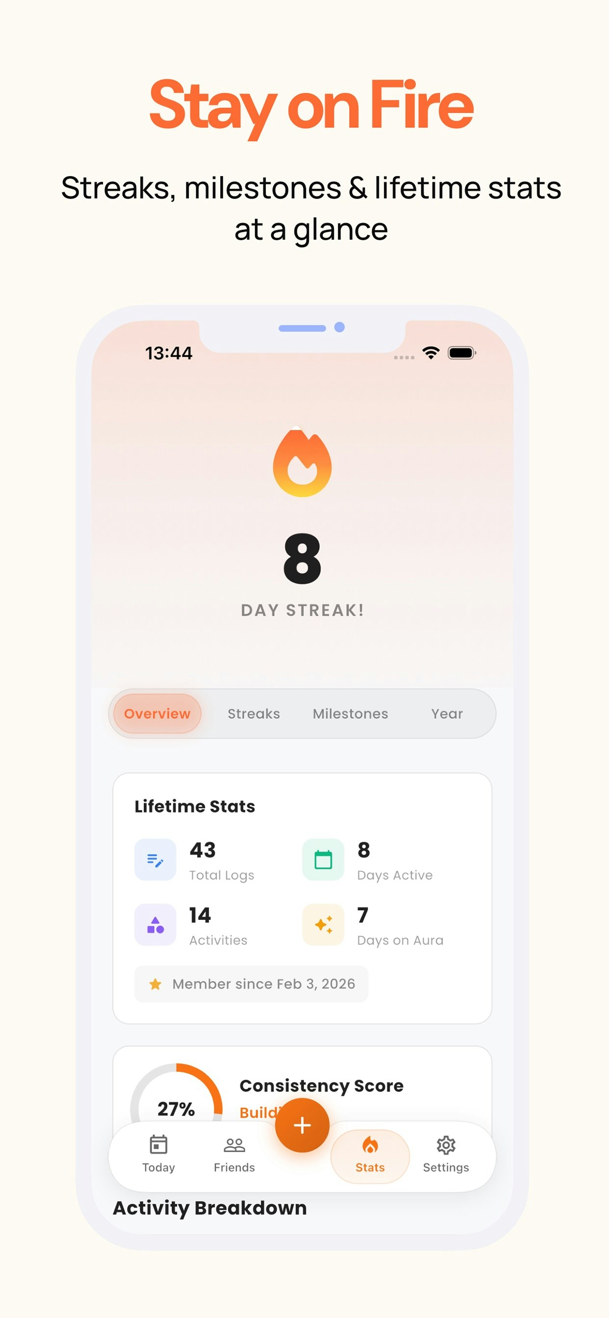 Aura - Habit Tracking With Friends gallery image