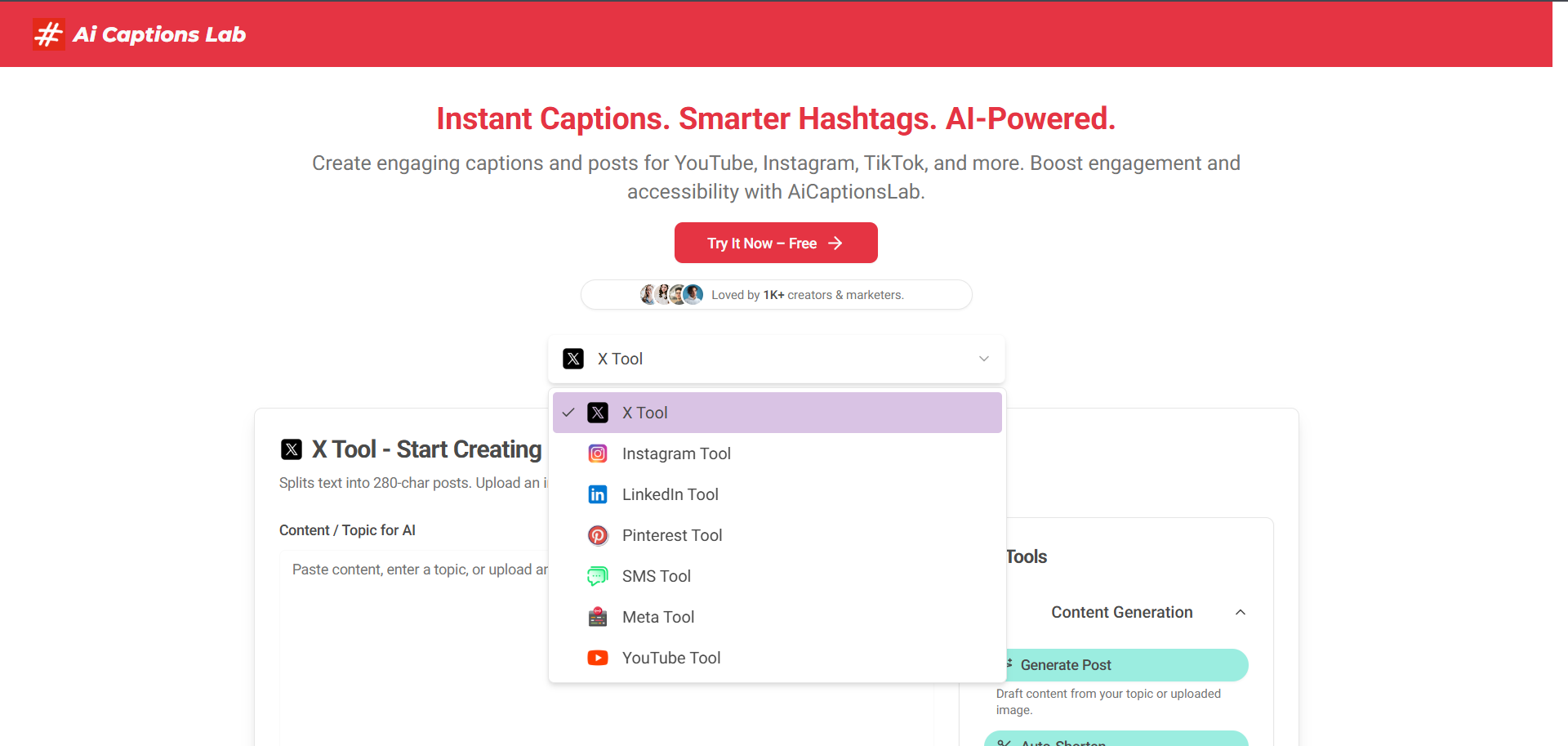 AiCaptionsLab - AI Captions That Boost Reach, Engagement & SEO. media 1
