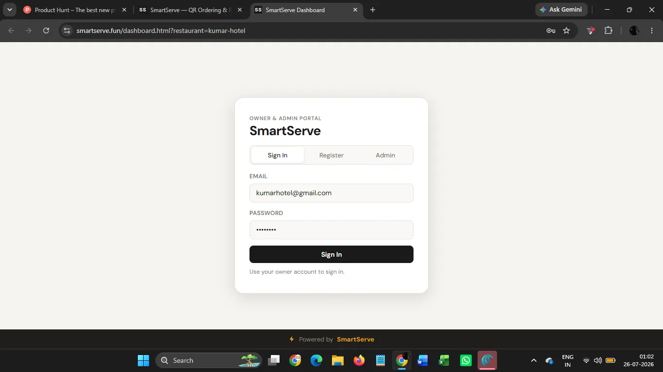 SmartServe  gallery image