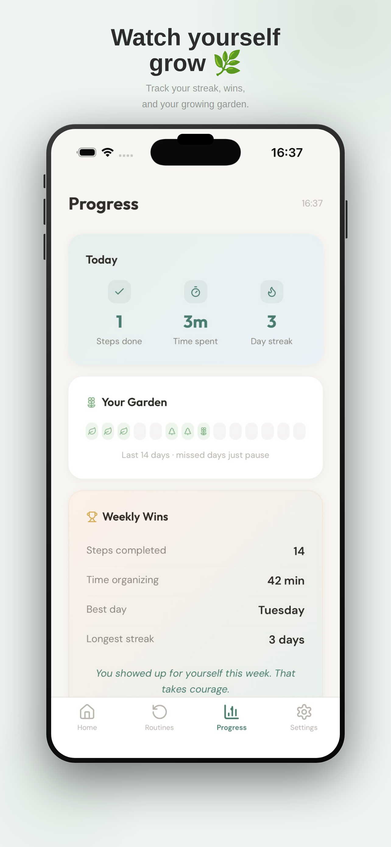 Tiny Step Buddy | ADHD, Procrastination - Screenshot 3 showing product features and functionality