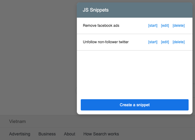 jsSnippet gallery image