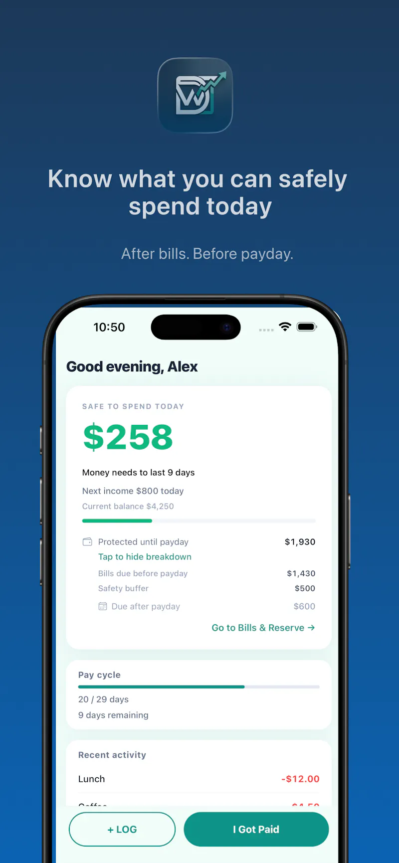 DayWallet screenshot 4