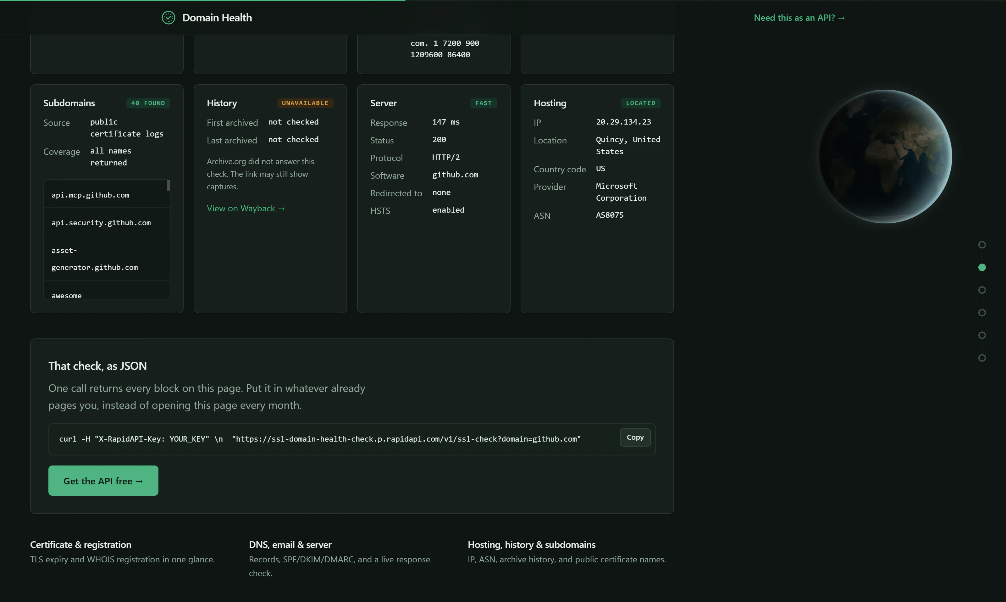 SSL Domain Health gallery image